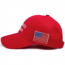 Skullies & Beanies Donald Trump 2020 Keep America Great Cap Adjustable Baseball Hat with USA Flag [2/3 Pack] - CP18SLXZ3OA $2...