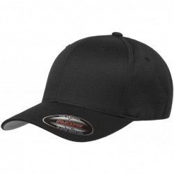 Baseball Caps Wooly Combed Twill Cap w/THP No Sweat Headliner Bundle Pack - Black - C4184WT5Y8G $24.72