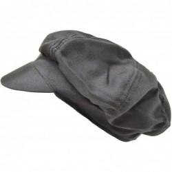 Newsboy Caps Newspaper Boy Hat - Dark Grey - C011MNKKX27 $17.06