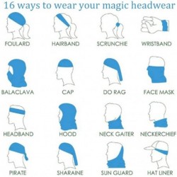 Headbands Magic Headwear Eyeball Outdoor Scarf Headbands Bandana Mask Neck Gaiter Head Wrap Mask Sweatband - White - CB18CG9X...