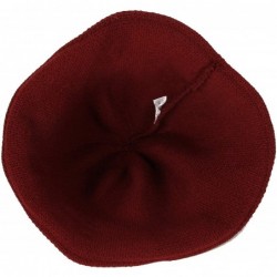Bucket Hats Wool Winter Floppy Short Brim Womens Bowler Fodora Hat DWB1105 - Wine - CA18KGX6YA7 $44.35