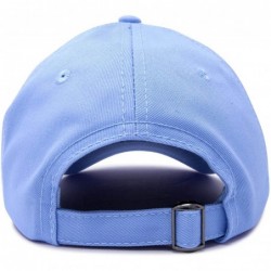 Baseball Caps Ghost Embroidery Dad Hat Baseball Cap Cute Halloween - Light Blue - C118YR5ANYZ $23.41