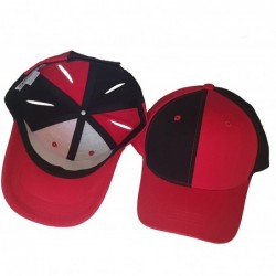 Baseball Caps Pigtail Ponytail Hat 2.0 - Black/Red - CD18C9N36GG $30.65