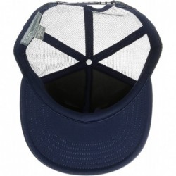 Baseball Caps Men's The Hauler Mesh Back Trucker Hat Adjustable Snapback Cap - Navy - C918682QZWG $55.61
