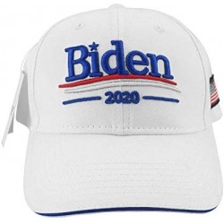Baseball Caps Bestify Products Joe Biden 2020 Cotton Baseball Cap Vote for Your President - White - CW18T2DALHR $18.04
