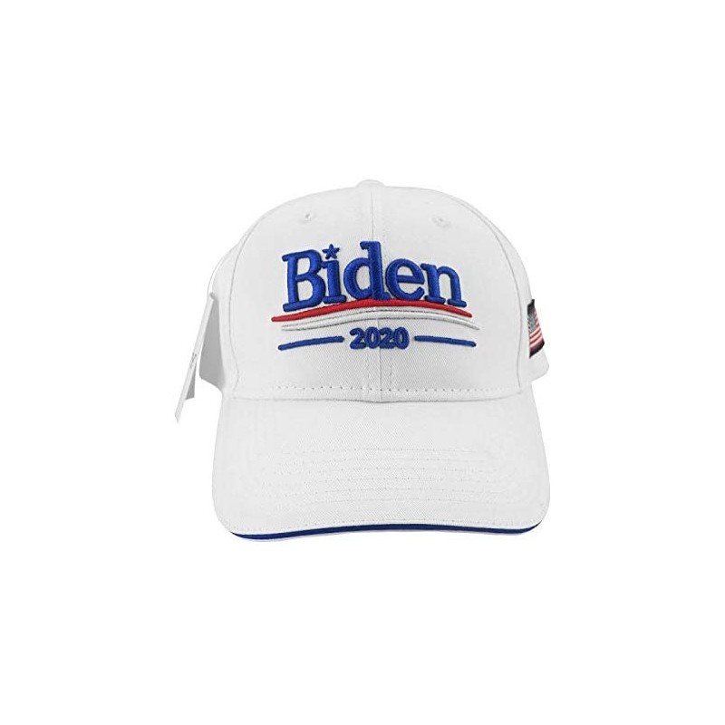 Baseball Caps Bestify Products Joe Biden 2020 Cotton Baseball Cap Vote for Your President - White - CW18T2DALHR $23.54