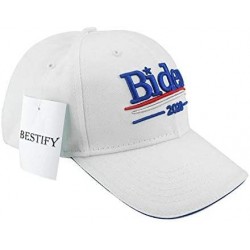 Baseball Caps Bestify Products Joe Biden 2020 Cotton Baseball Cap Vote for Your President - White - CW18T2DALHR $23.54