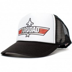 Baseball Caps Unisex-Adult One-Size Curved Bill Hat Multi - White/Black - CU11QSDAGAH $25.56
