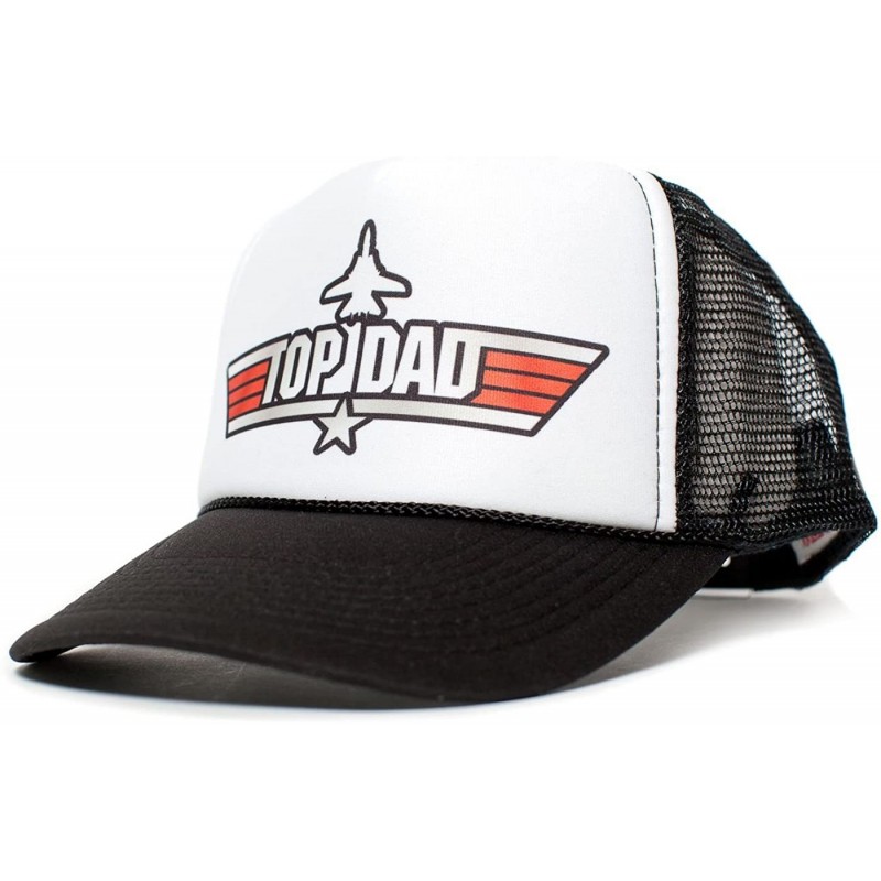 Baseball Caps Unisex-Adult One-Size Curved Bill Hat Multi - White/Black - CU11QSDAGAH $25.27