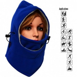 Balaclavas Balaclava Winter Face Mask for Men and Women Outdoor Sport Ski Mask Neck Warmer - Blue - CL186Q22EA3 $12.31