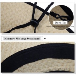 Visors Rollup Straw Sun Visor Foldable Wide Brim Travel Hat Freesize Ponytail Fashion - 89044_beige - CE17YIRE83C $48.85