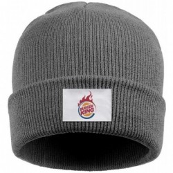 Skullies & Beanies Headwear for Mens Womens Slouch Burger-King-Logo- Solid Color Knit Hat - Burger King Logo-3 - CQ18YSNWNRG ...