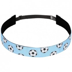 Headbands Non Slip Headbands for Girls - BaniBands Sports Headband - No Slip Band Design - Soccer-light Blue - CO17Y0DST0N $2...