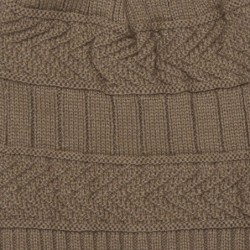 Skullies & Beanies Winter Women Men Hat- Fashion Fleece Beanie Hat- Knitted Warm Cap - Khaki - CT192SO46SI $10.63