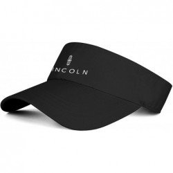 Visors Sun Sports Visor Hat McLaren-Logo- Classic Cotton Tennis Cap for Men Women Black - Lincoln Logo - CO18AKOQ33T $32.93
