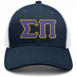 Baseball Caps Unisex Circumference Day Sigma Pi Twill Letter Cap Summer Outdoor Snapback hat - Circumference Day Sigma - CT18...
