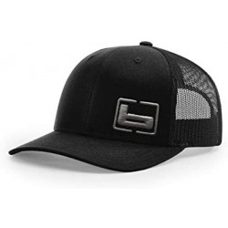 Baseball Caps Trucker Cap - Logo-black/Charcoal - C8180664QRL $52.70