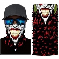 Balaclavas Joker Print Face Mask- Rave Bandana- Neck Gaiter- Scarf- Summer Balaclava for Dust Wind UV Protection - Jkm - CY19...