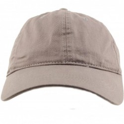 Baseball Caps Everyday Unisex Cotton Dad Hat Plain Blank Baseball Adjustable Ball Cap - Lt. Gray - CT12O1H8M81 $19.50