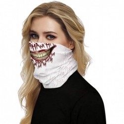 Skullies & Beanies Windproof Face Mask-Balaclava Hood-Cold Weather Motorcycle Ski Mask - Smiling - CX197ZDKS8R $20.00
