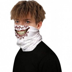 Skullies & Beanies Windproof Face Mask-Balaclava Hood-Cold Weather Motorcycle Ski Mask - Smiling - CX197ZDKS8R $13.42