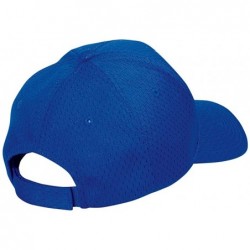 Baseball Caps Pro-Style Mesh Baseball Caps - Royal - CQ11SIILV15 $16.08