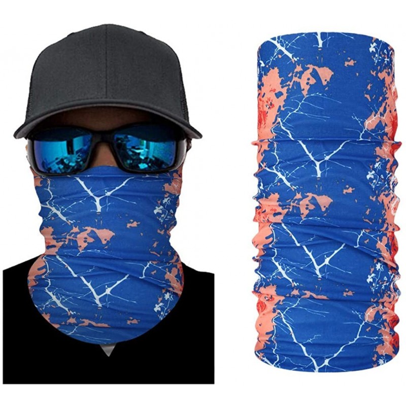 Balaclavas Sun UV Protection Neck Gaiter Mask Hiking Cycling Face Cover Scarf Dust Wind Bandana Balaclava Headwear - C - CV19...