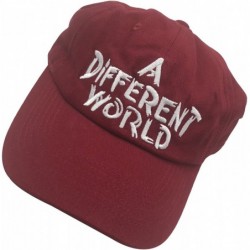 Baseball Caps A Different World Baseball Caps Dad Hat Cotton Adjutable Hat Embroidered Cap - CM18I39Z878 $27.63