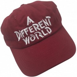 Baseball Caps A Different World Baseball Caps Dad Hat Cotton Adjutable Hat Embroidered Cap - CM18I39Z878 $24.06