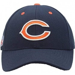 Baseball Caps Chicago Bears Hat Wool Blend Adjustable Strap Navy - CO18WUS9CIW $25.88
