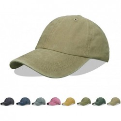 Baseball Caps Baseball Caps Classic Dad Hat Men Women Adjustable Size 35 Optional - 504 Khaki - CO18W7T2Q5E $20.54