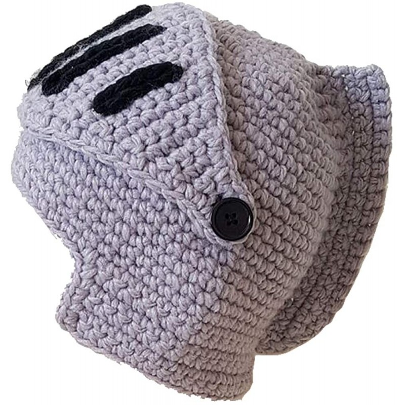 Skullies & Beanies Wig Beard Hats Handmade Knit Warm Winter Caps Ski Funny Mask Beanie for Men Women - Qs-gray - CF186N2NUQN ...