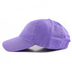 Baseball Caps Polo Style Baseball Cap Ball Dad Hat Adjustable Plain Solid Washed Mens Womens Cotton - Lavender - CL18WC6MAT5 ...