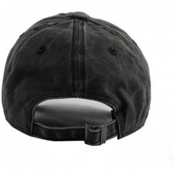Cowboy Hats Hercvles Plain Adjustable Cowboy Cap Denim Hat for Women and Men - Aisplane Mode7 - CB18ZX623EA $19.56