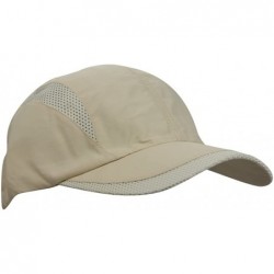 Baseball Caps Unisex Summer Quick-Dry Sports Travel Mesh Baseball Sun UV Runner Hat Cap Visor - Biege - C0189TON5RU $17.55