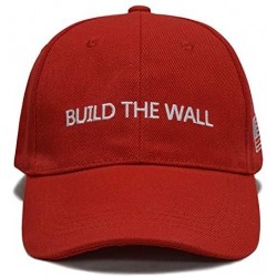 Baseball Caps Make America Great Again Donald Trump Slogan with USA Flag Cap Adjustable Baseball Hat - Red 025 - C618RLQLUYG ...