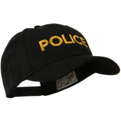Baseball Caps Embroidered Military Cap - Police - C611E8TXHHT $30.60