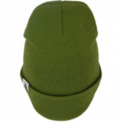 Skullies & Beanies Beanie- Men and Women Skull Knit Hat Cap - Knockout Green - CW18YC4R0C7 $19.13