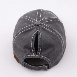 Baseball Caps Exclusives Hatsandscarf Distressed Adjustable - Grey Glitter Stars - CA18SHS245N $19.42