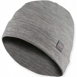 Skullies & Beanies Unisex Merino Wool Cuff Beanie Hat - Choose Your Color - Gray Heather - CW192T6HO7T $40.95