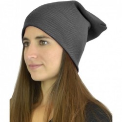 Berets Women's Without Flower Accented Stretch French Beret Hat - Charcoal - C2125QXXKG3 $14.27