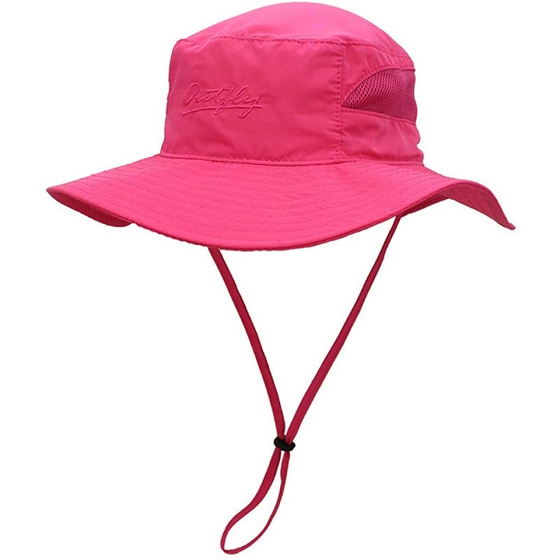 Sun Hats Unisex Outdoor Lightweight Breathable Waterproof Bucket Wide Brim Hat - UPF 50+ Sun Protection Sun Hats Shade - CF18...