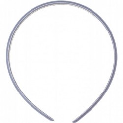Headbands "London" Satin Headband - Gray - CL12N4W95G6 $12.99