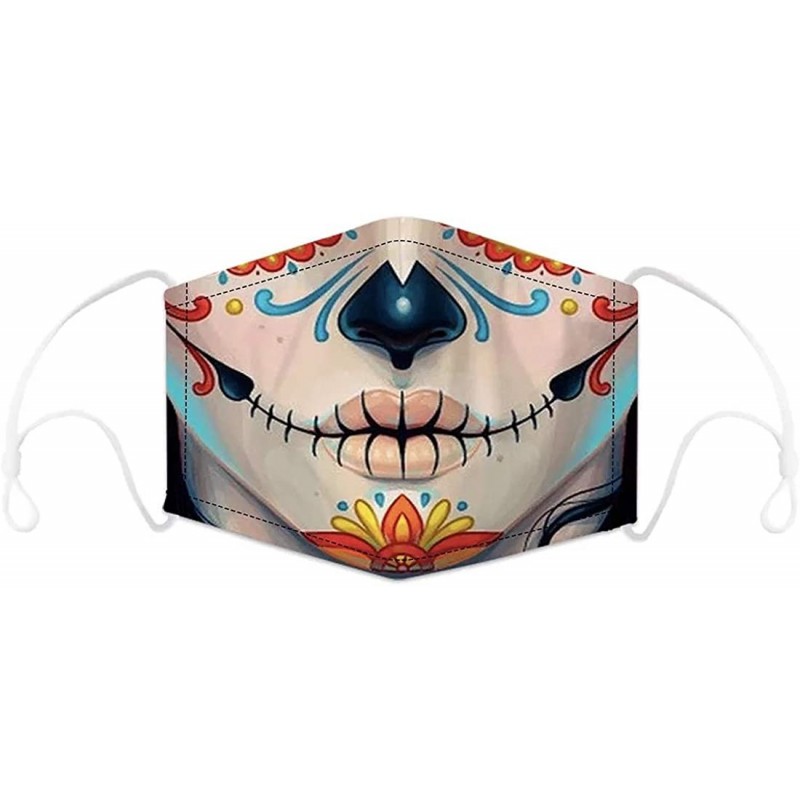 Balaclavas Bandana Rave for Men and Women Unisex Headwear Seamless Neck Gaiter - Mouth Mask Pat1 - CU19809A0U7 $18.60