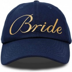 Baseball Caps Bachelorette Party Bride Hats Tribe Squad Baseball Cotton Caps - Navy Blue - CJ180C8CMAC $21.14
