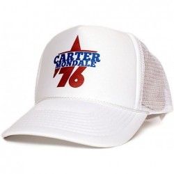 Baseball Caps Jimmy Carter Walter Mondale 76 Presidential Cap Unisex-Adult Hat Multi - White/White - CN128HCQBE3 $23.89