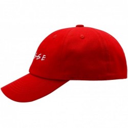 Baseball Caps Dad Hat Finesse Friends Letters Embroidered Baseball Cap Adjustable Strapback Unisex - Finesse-red - C618K2QCKT...