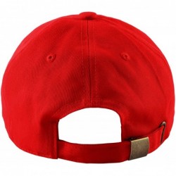 Baseball Caps Dad Hat Finesse Friends Letters Embroidered Baseball Cap Adjustable Strapback Unisex - Finesse-red - C618K2QCKT...