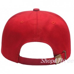 Baseball Caps Custom Embroidered Baseball Cap Personalized Snapback Mesh Hat Trucker Dad Hat - Red - C018HLKK5ZR $22.67