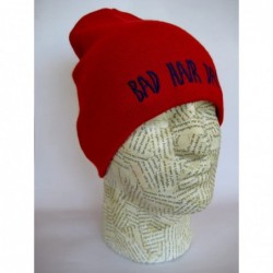 Skullies & Beanies Unisex Winter Hat Fall Winter Beanie M2013-380 - Red - CU11E05VYQR $22.04